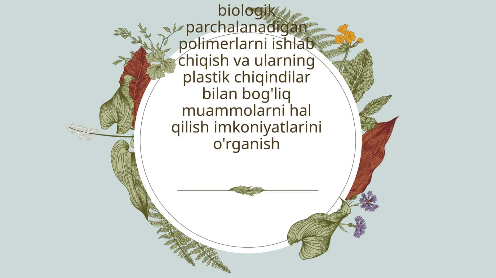 Biologik polimerlar 1