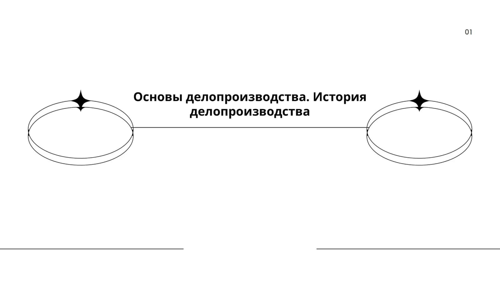 Основы делопроизводства. История делопроизводства 1