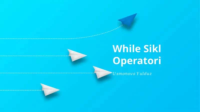 Sikl Operatori 1