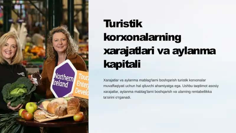 Turistik korxonalarning xarajatlari va aylanma kapitali 1