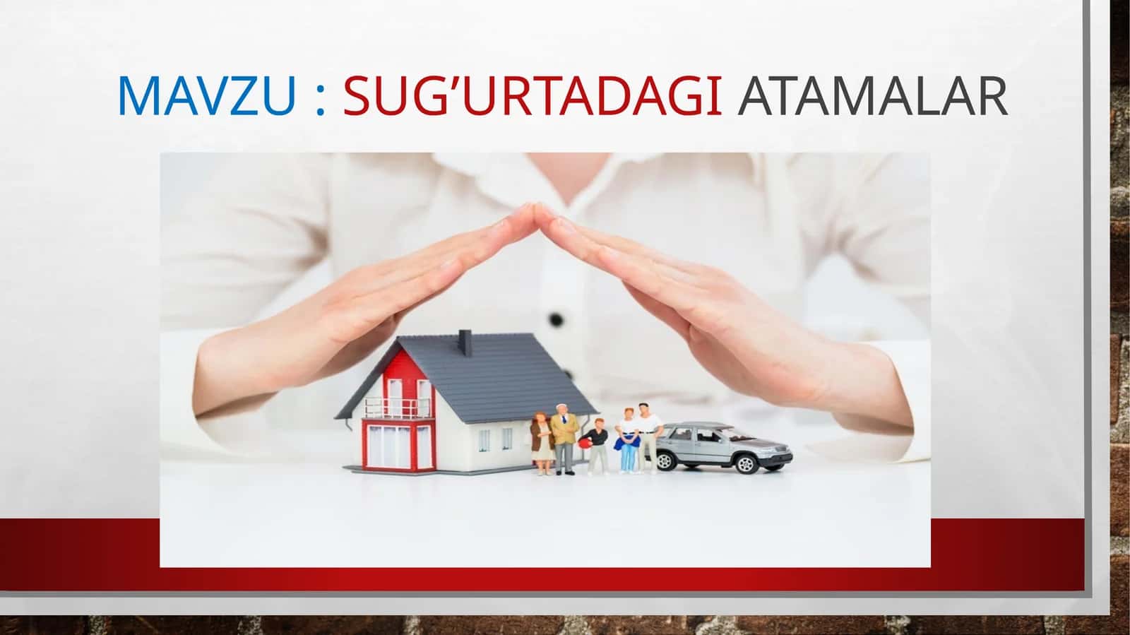 Sug’urtadagi atamalar 1