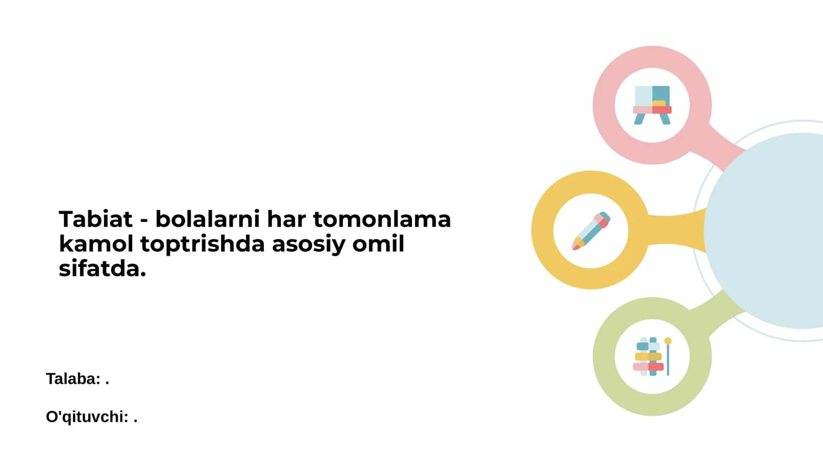 Tabiat va uning roli 1