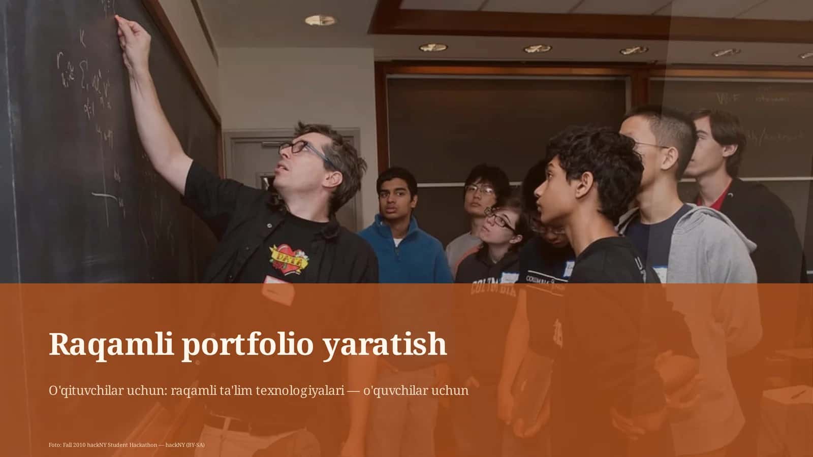 Raqamli portfolio yaratish 1