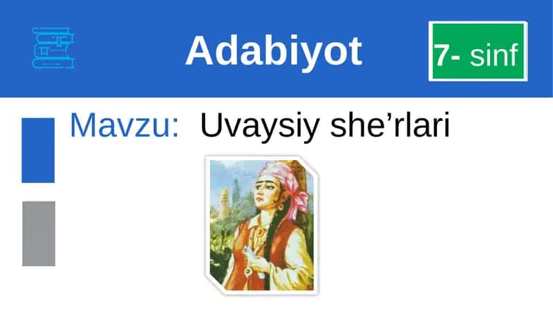 Uvaysiy she’rlari 1