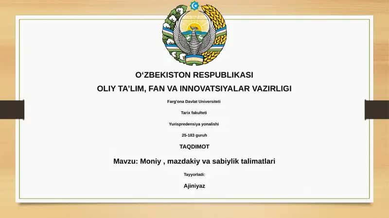Manixeylik, Mazdakiylik va Sobiylik: Ta'limotlarning Umumiy Tavsifi 1