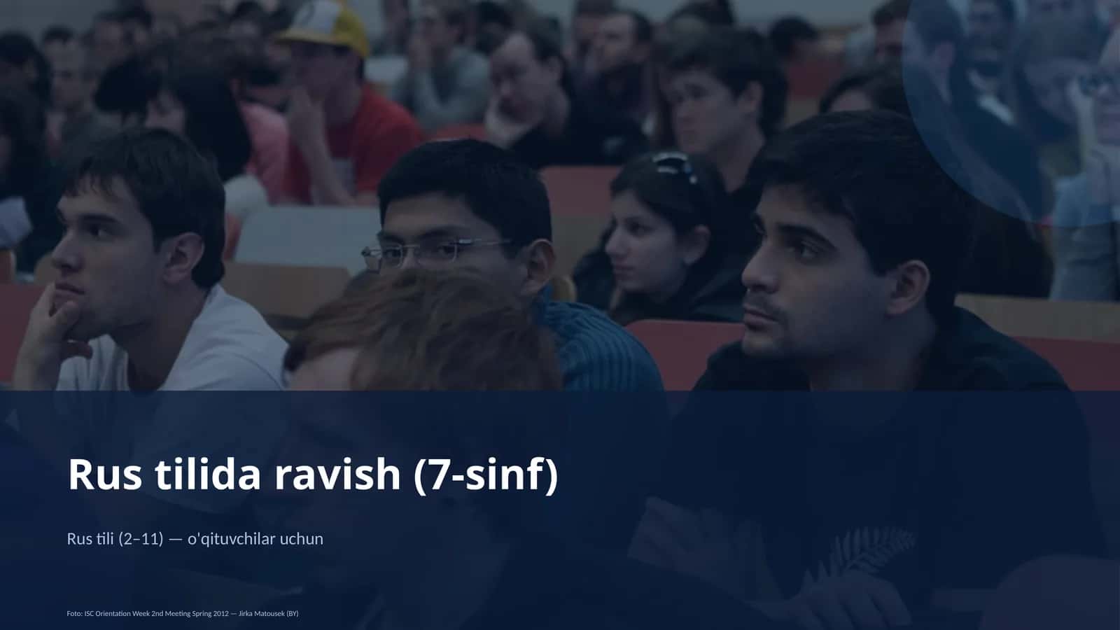 Rus tilida ravish (7-sinf) 1