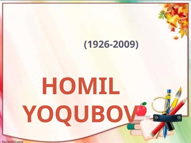 Homil Yoqubov 1
