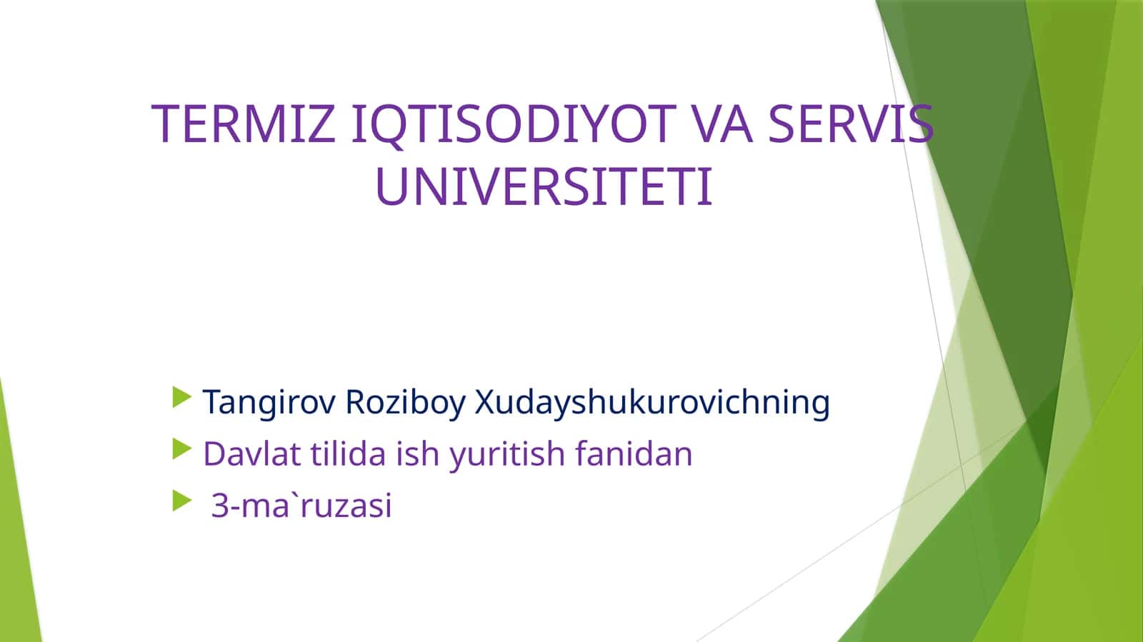 Rasmiy uslub va uning umumiy xususiyatlari 1