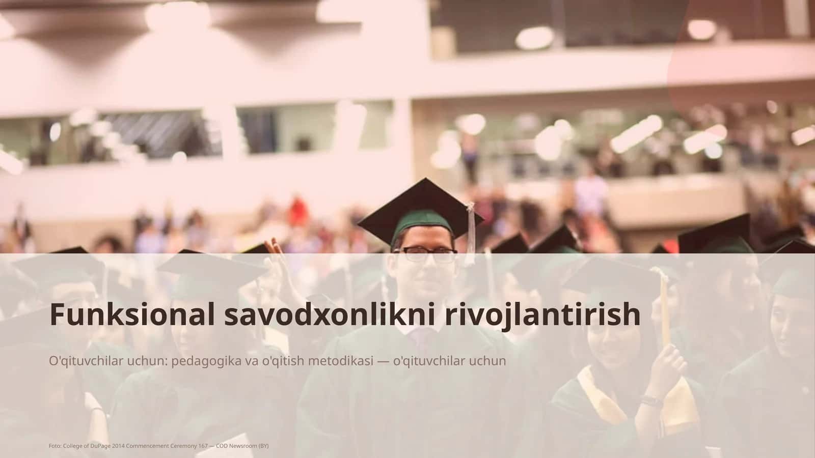 Funksional savodxonlikni rivojlantirish 1