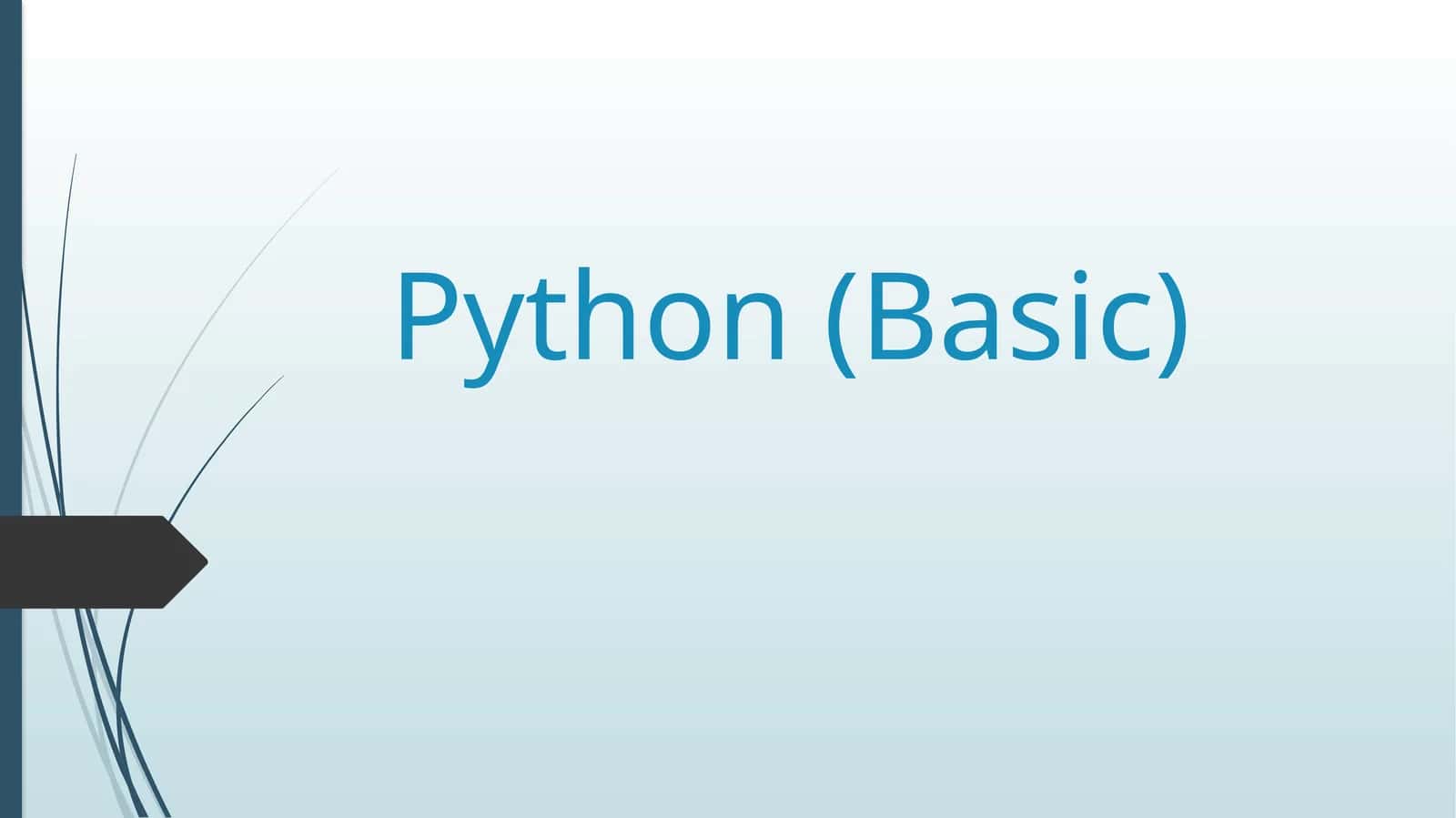 Python (Basic) Ro’yxatlar (list). 1