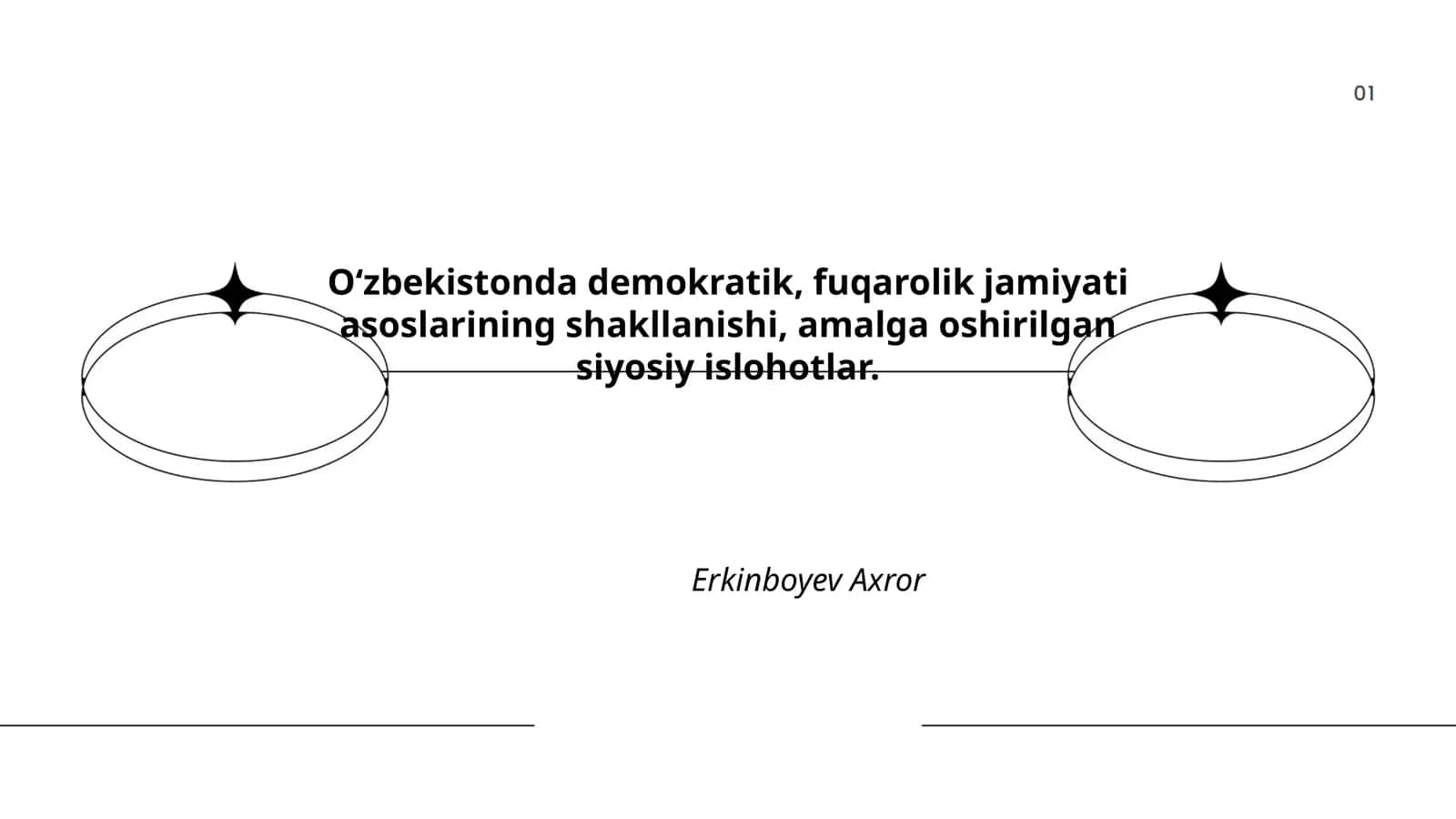 O‘zbekistonda demokratik, fuqarolik jamiyati asoslarining shakllanishi 1