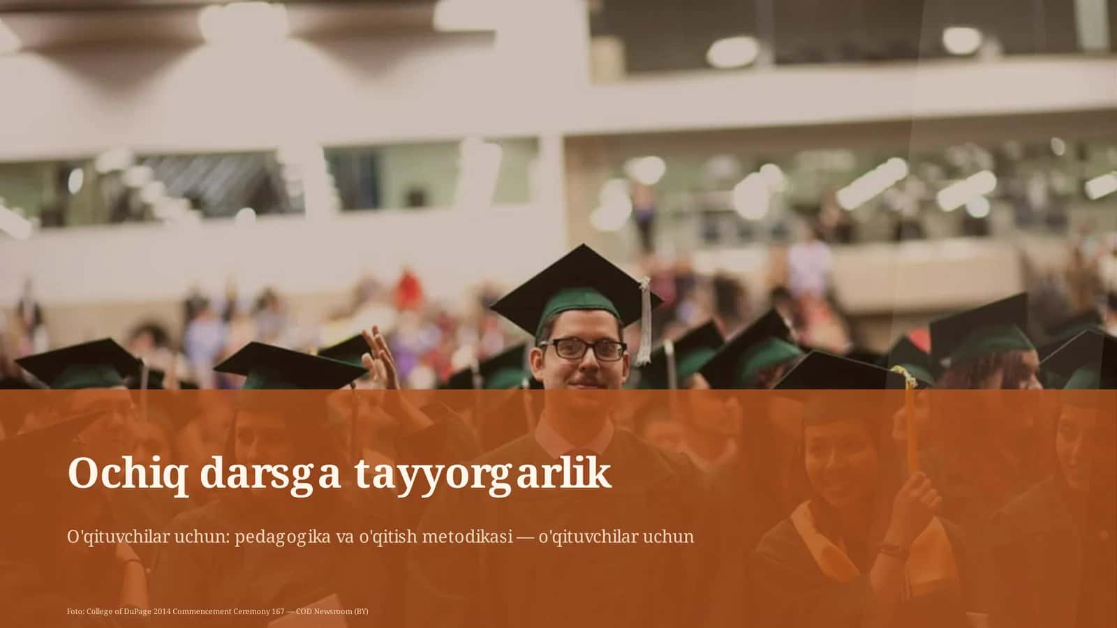 Ochiq darsga tayyorgarlik 1