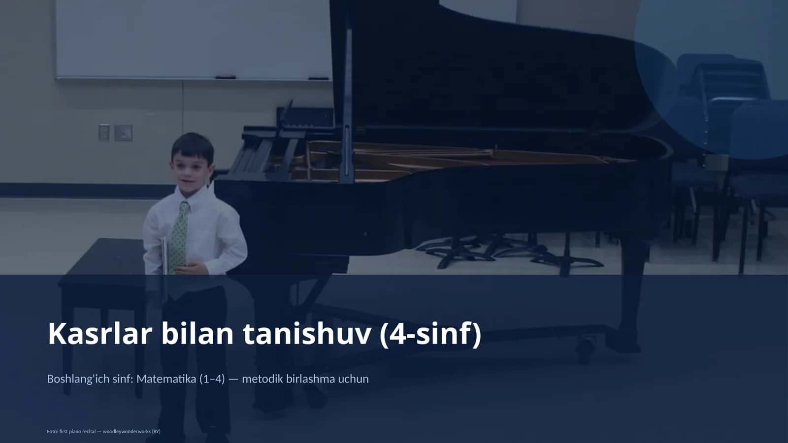 Kasrlar bilan tanishuv (4-sinf) 1