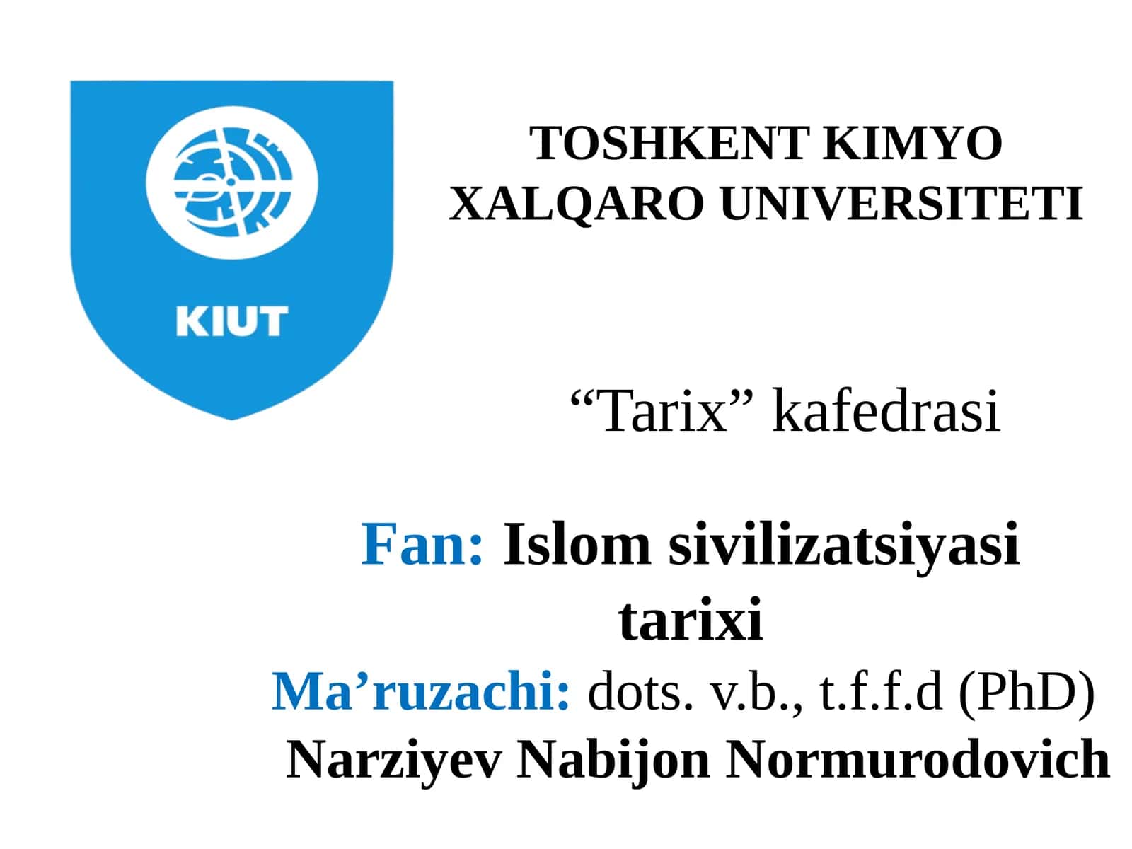 Islomsivilizatsiyasining tarixi yirivojlanish bosqichlari 1