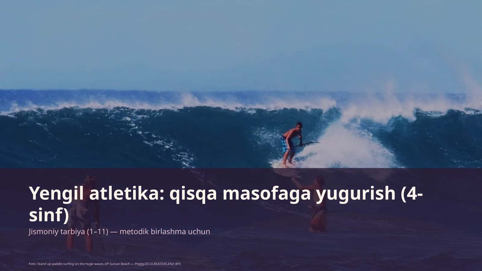 Yengil atletika: qisqa masofaga yugurish (4-sinf) 1