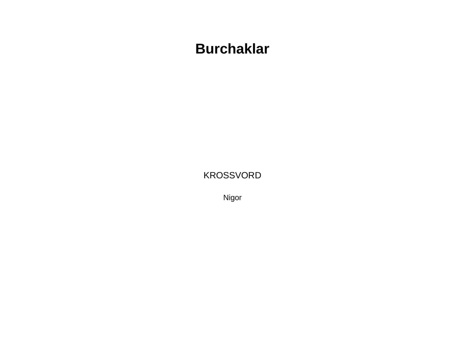 Burchaklar 1