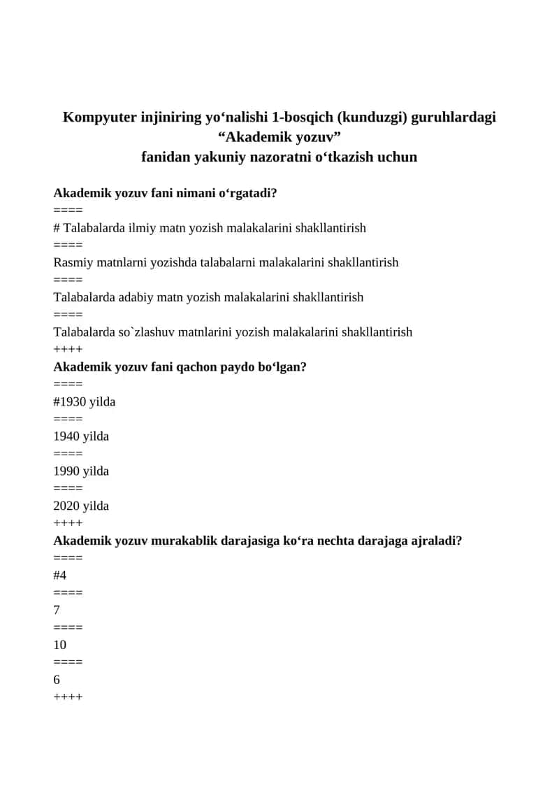 Akademik yozuv 1