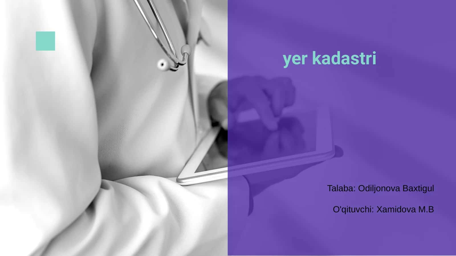Yer kadastri 1