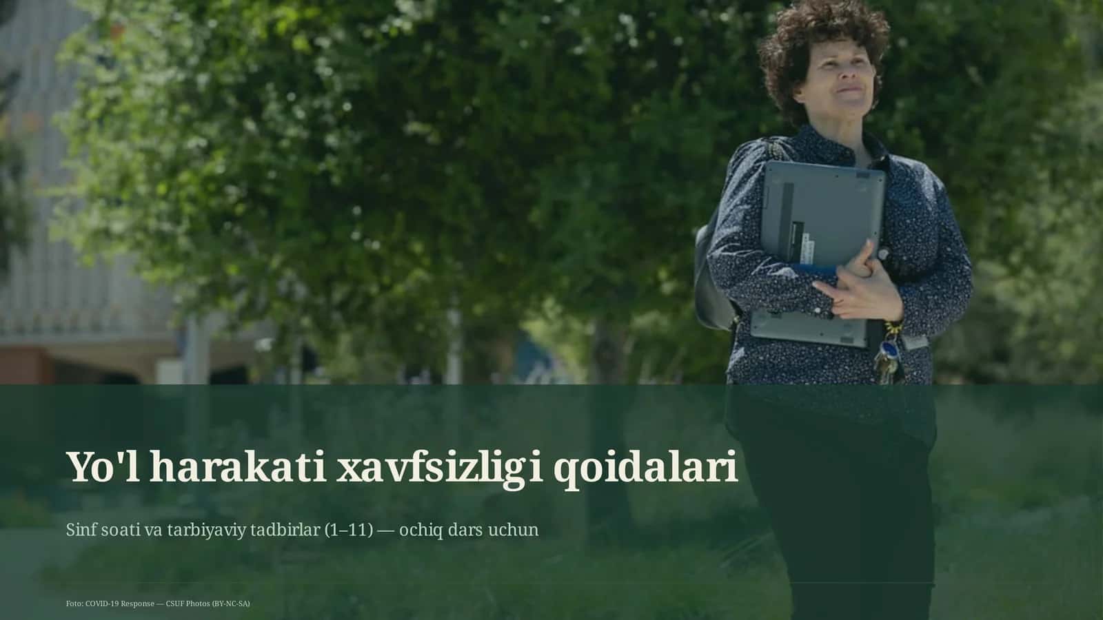 Sinf soati va tarbiyaviy tadbirlar (1–11) — ochiq dars uchun 1