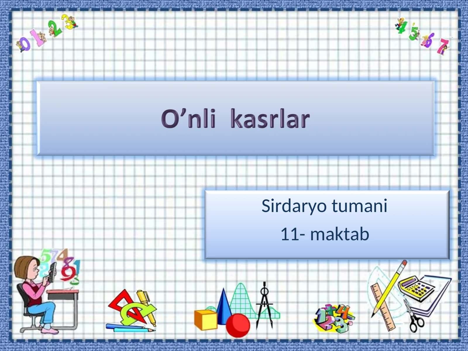 Tekshirish 1