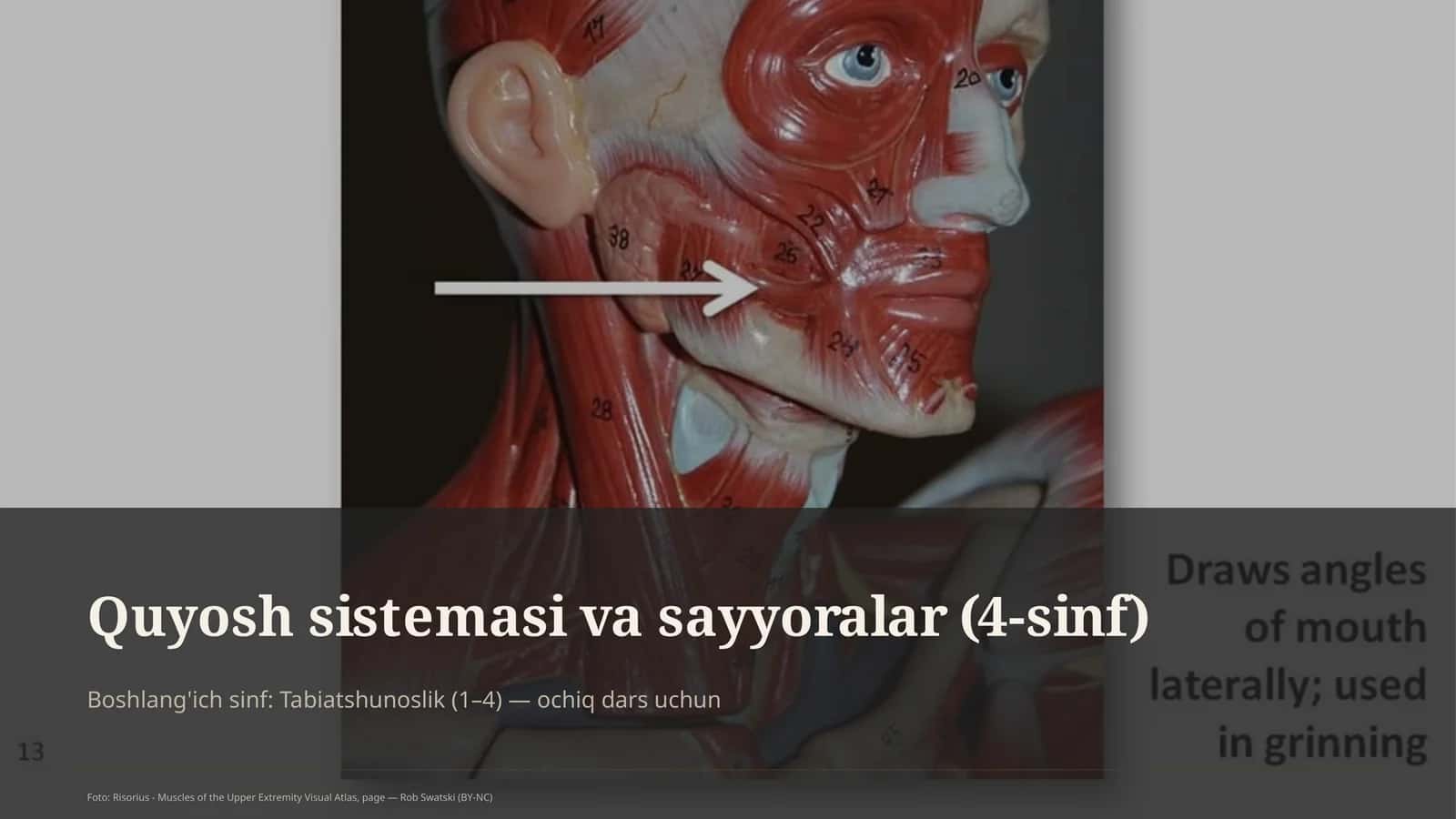 Quyosh sistemasi va sayyoralar (4-sinf) 1