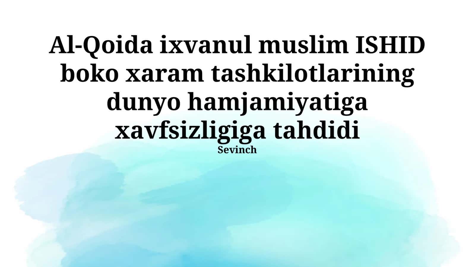 Boko Haramning moliyaviy resurslari 1