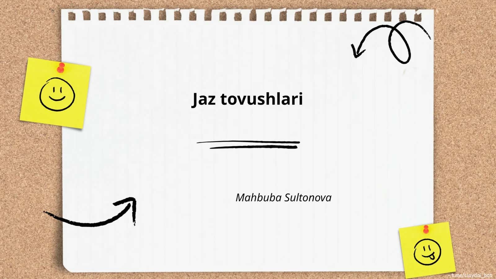 Jaz tovushlari 1