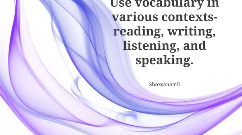 Mastering Written Expression Through Vocabulary 1
