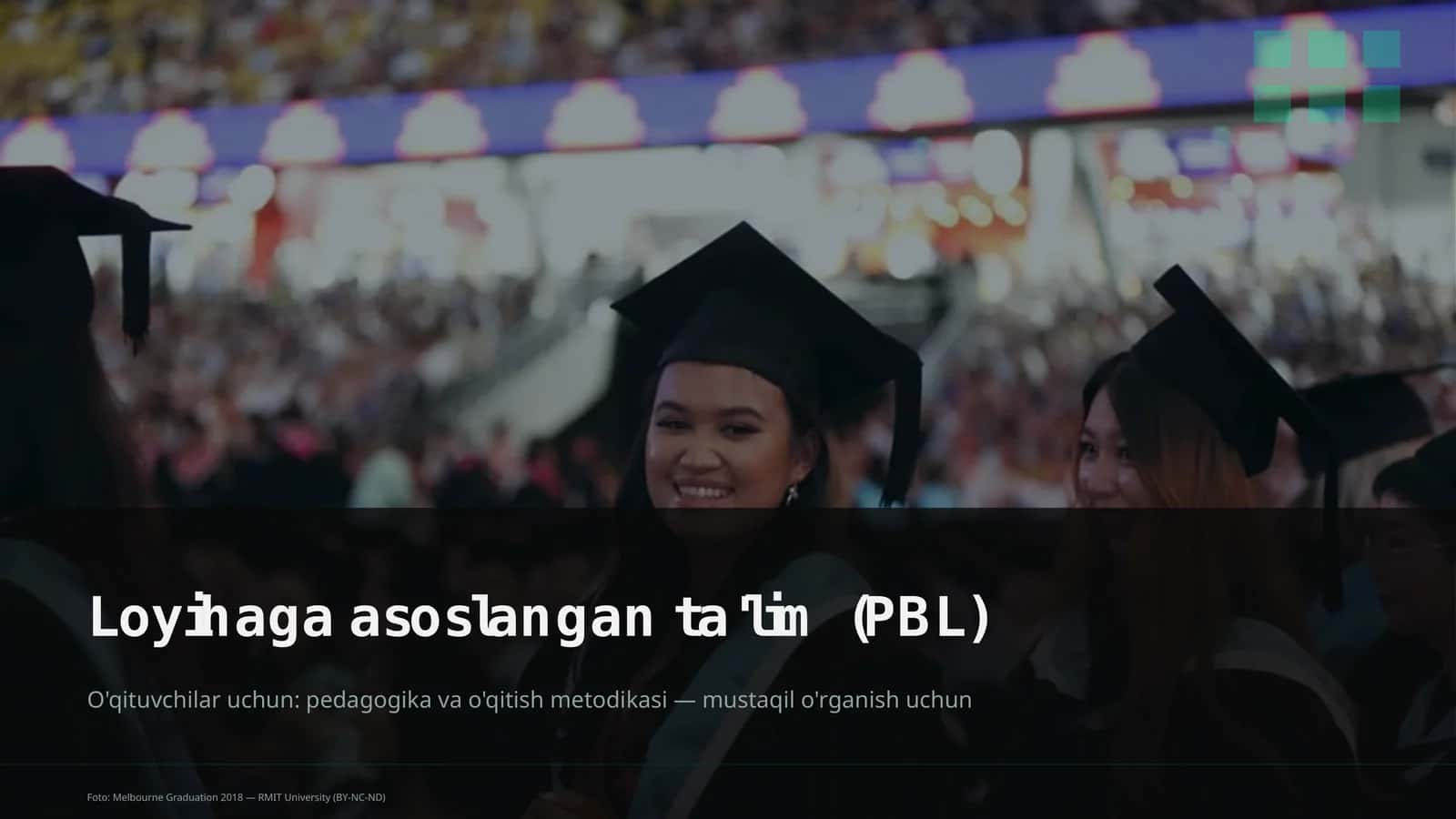 Loyihaga asoslangan ta'lim (PBL) 1