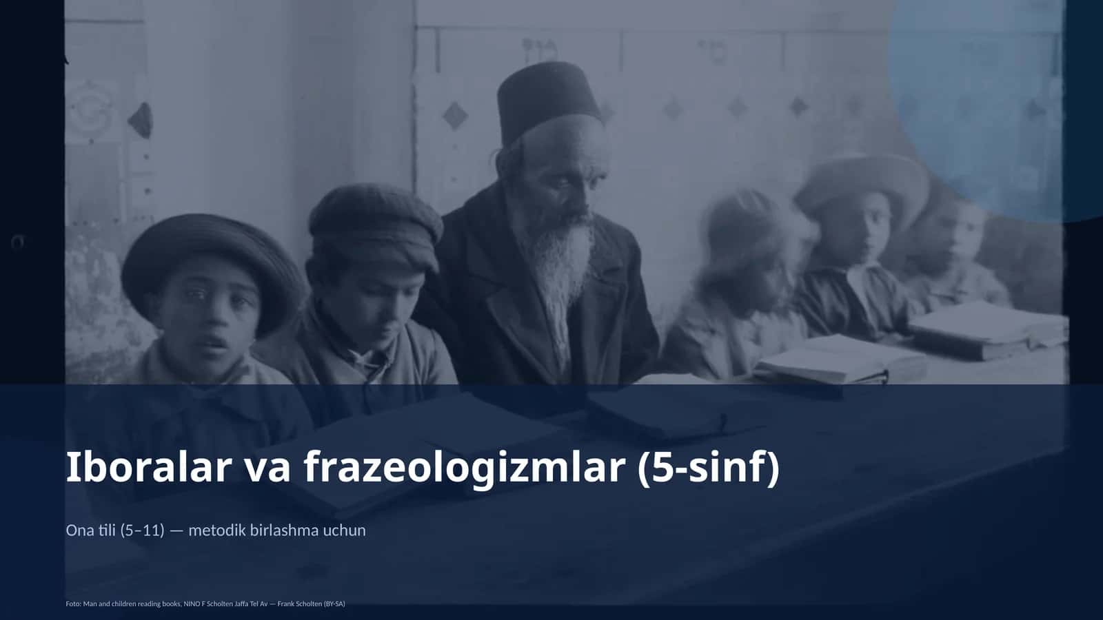 Iboralar va frazeologizmlar (5-sinf) 1