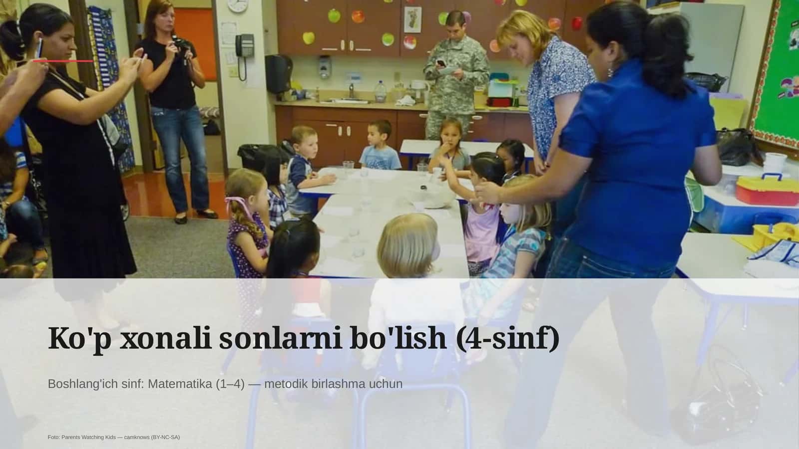Ko'p xonali sonlarni bo'lish (4-sinf) 1