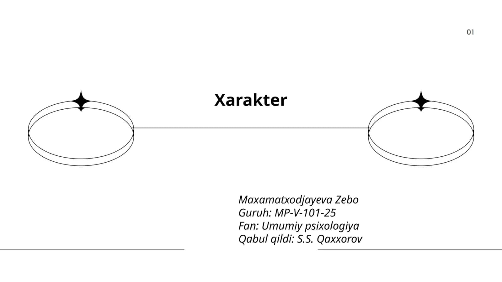 Xarakter va temperament 1