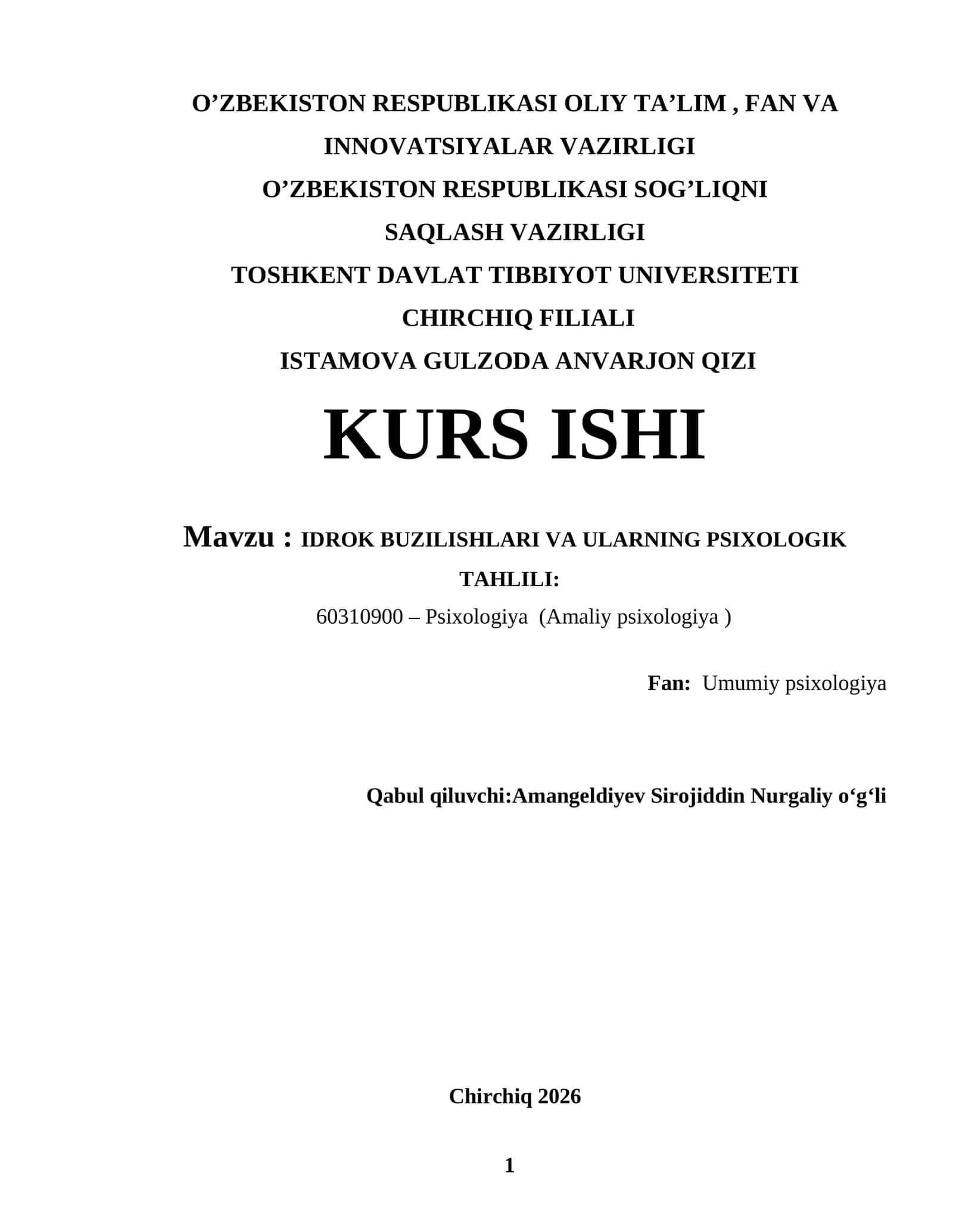 IDROK BUZILISHLARI VA ULARNING PSIXOLOGIK TAHLILI 1