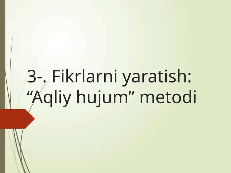 Aqliy hujum 1