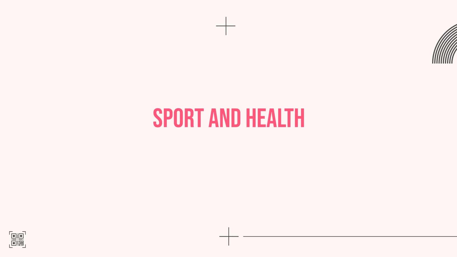 Sport and health 1