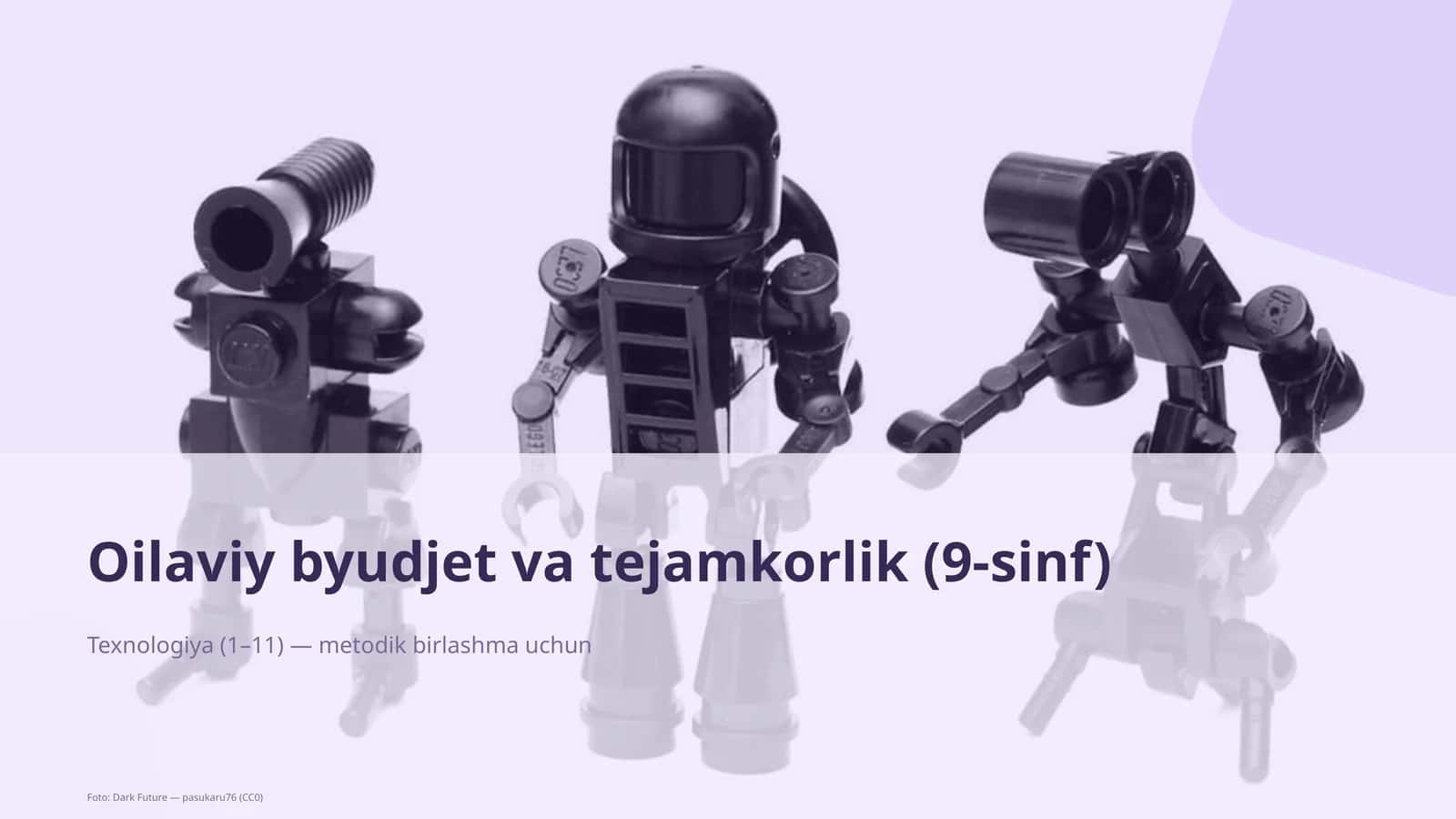 Oilaviy byudjet va tejamkorlik (9-sinf) 1