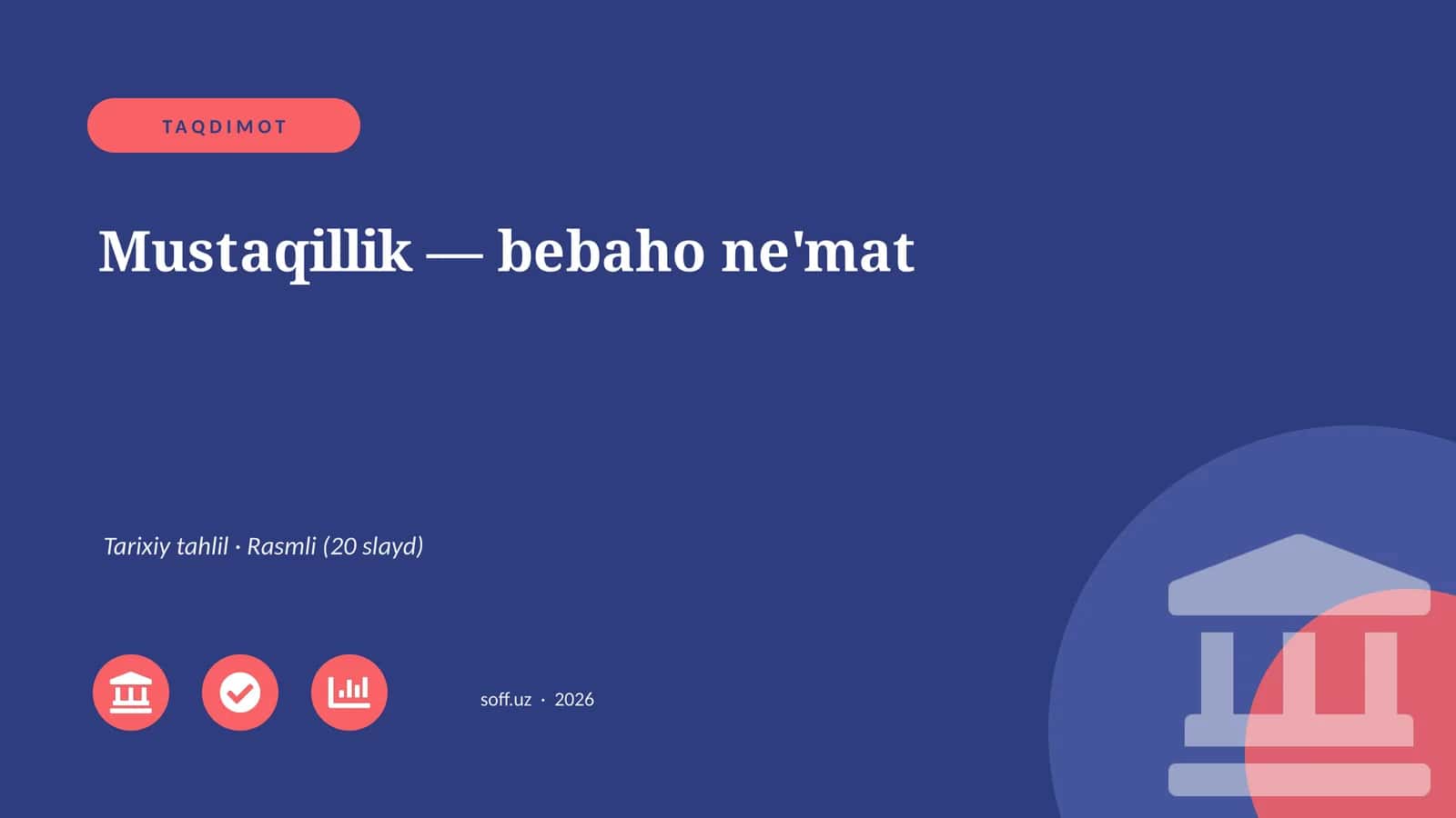 Mustaqillik — bebaho ne'mat 1