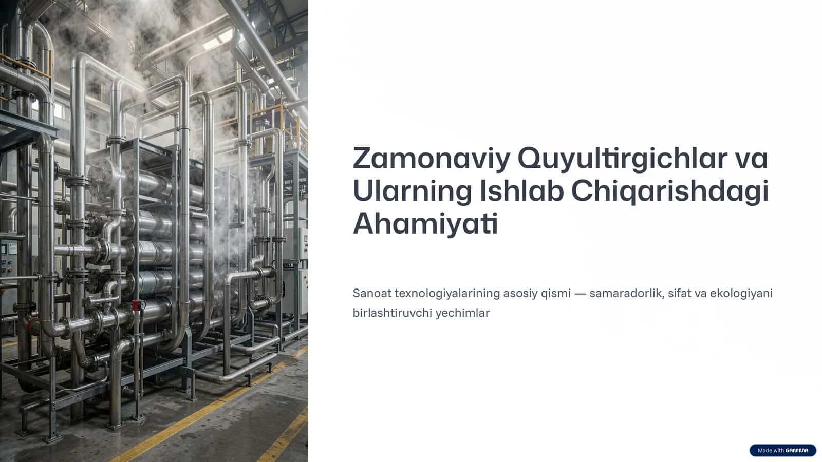 Quyultirgichlar va Ularning Ishlab Chiqarishdagi Ahamiyati 1