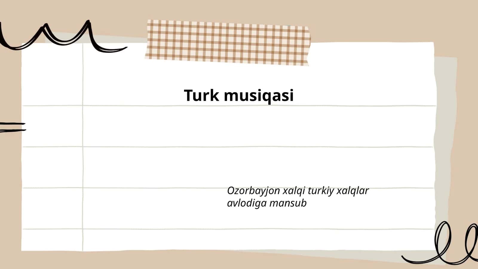 Turk musiqasi 1
