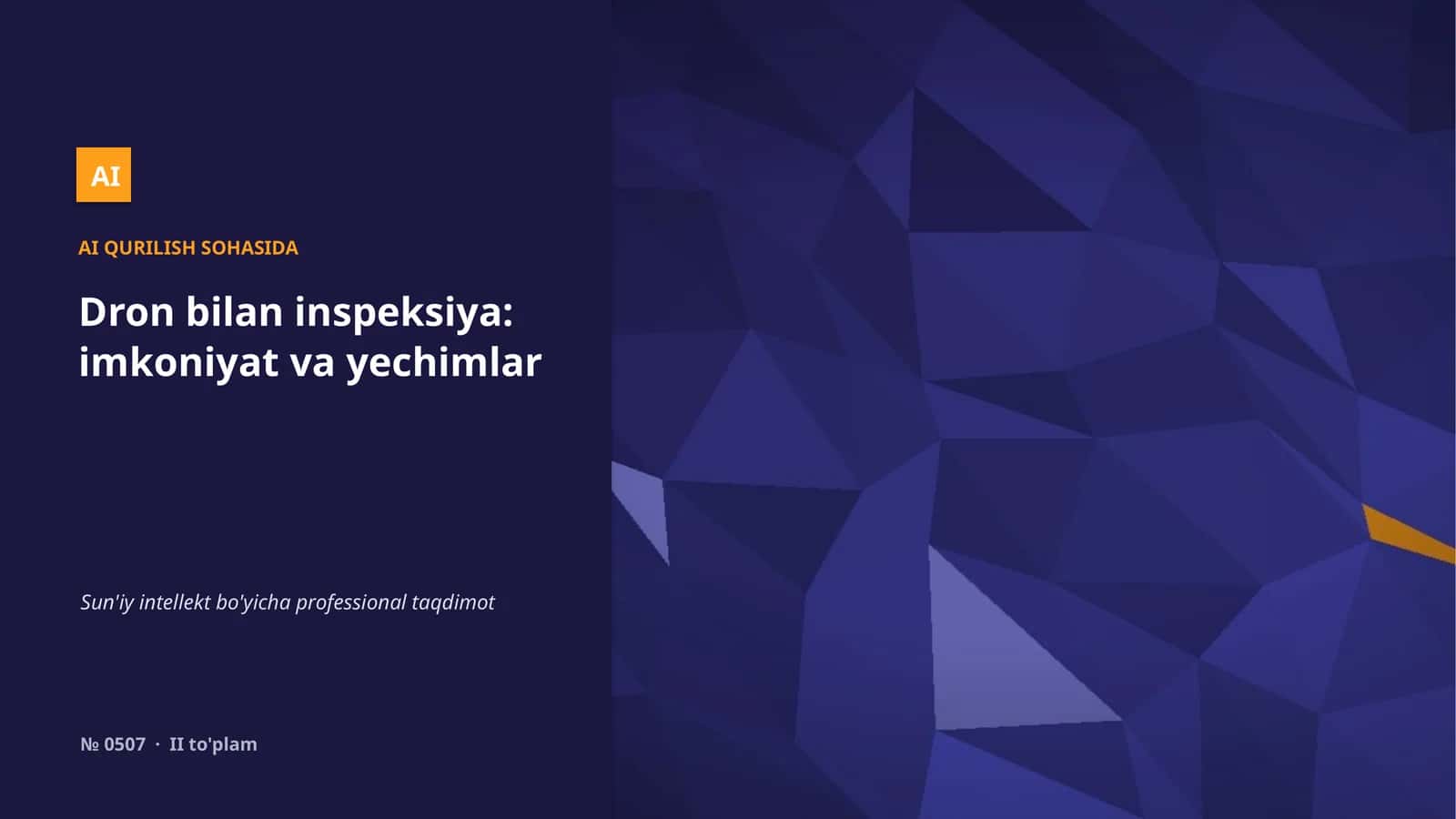 AI QURILISH SOHASIDA 1