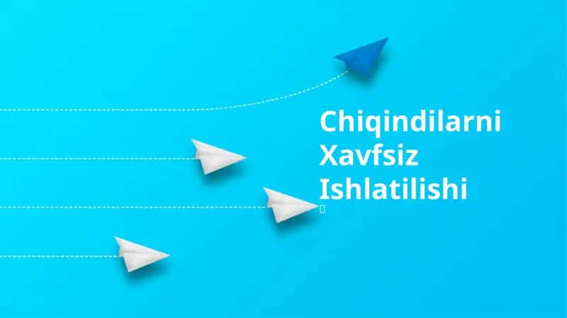 Chiqindilarni Xavfsiz Ishlatilishi 1