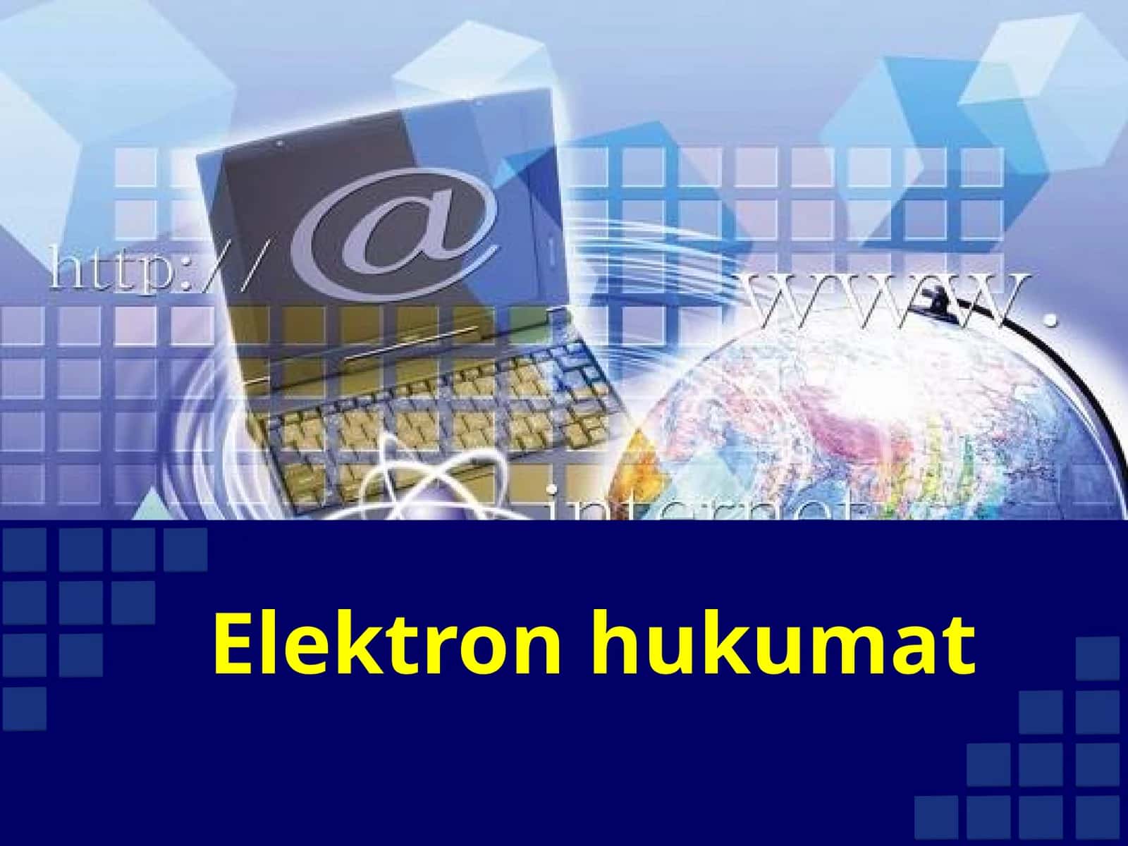 Elektron hukumat 1