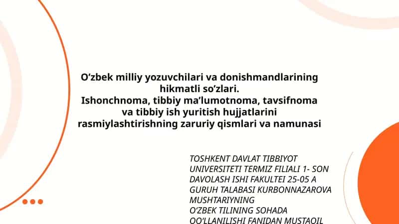 O’zbek milliy yozuvchilari va donishmandlarining hikmatli so’zlari 1