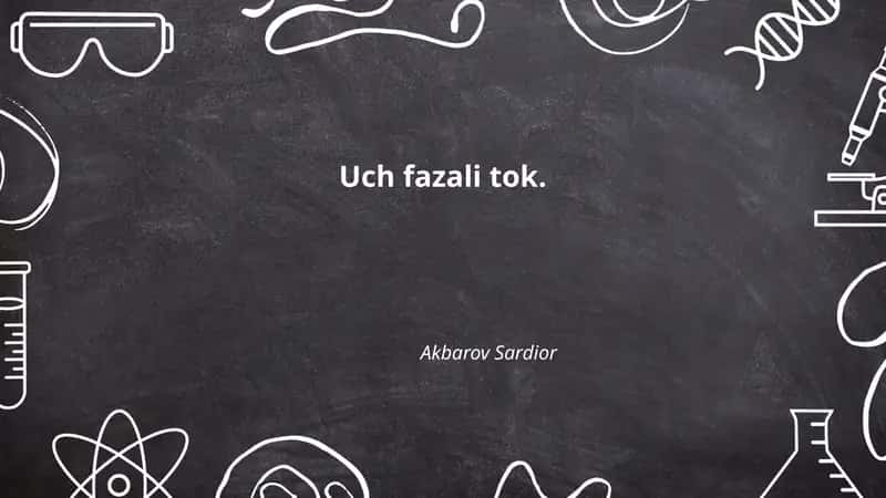 Uch fazali tok 1