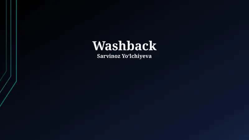 Washback 1