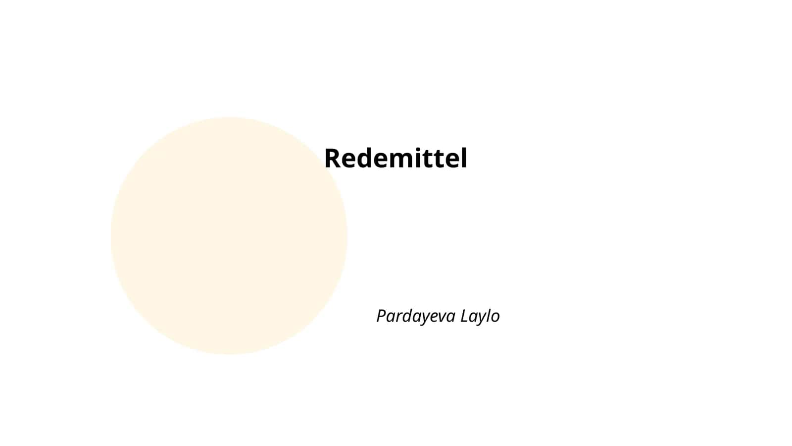Redemittel 1