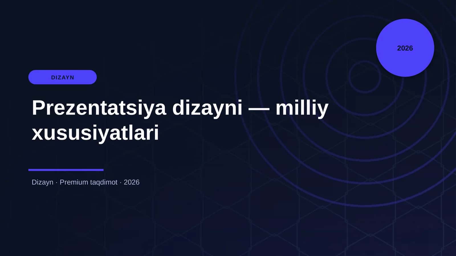 Prezentatsiya dizayni — milliy xususiyatlari 1