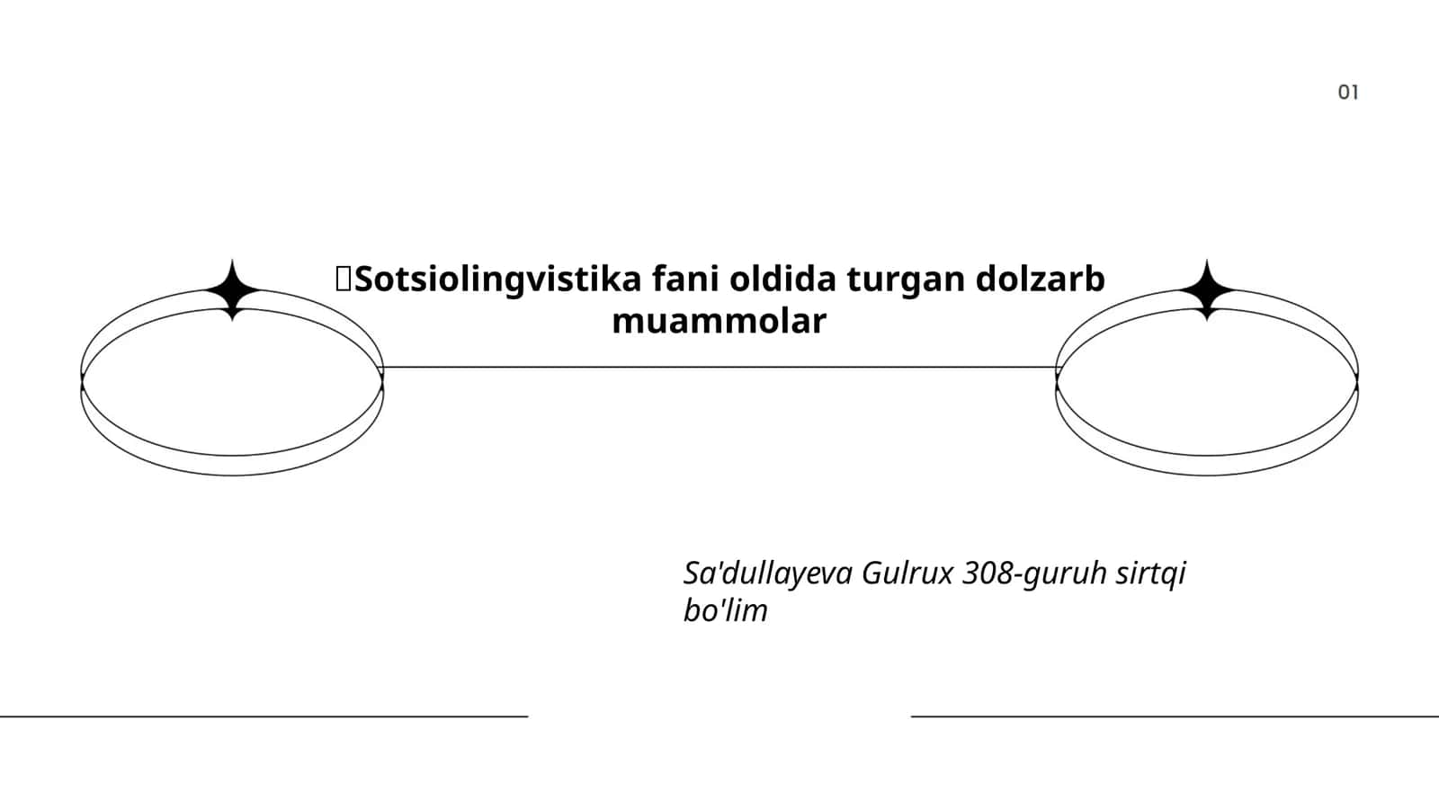 Sotsiolingvistika fani oldida turgan dolzarb muammolar 1