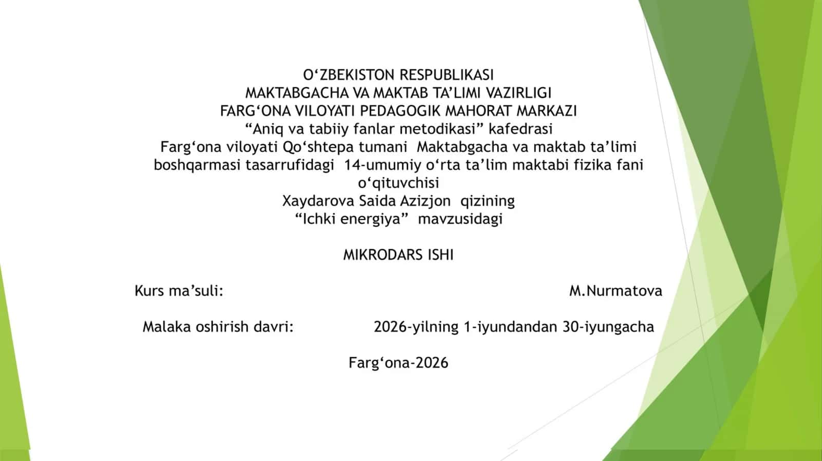 Ichki energiya 1