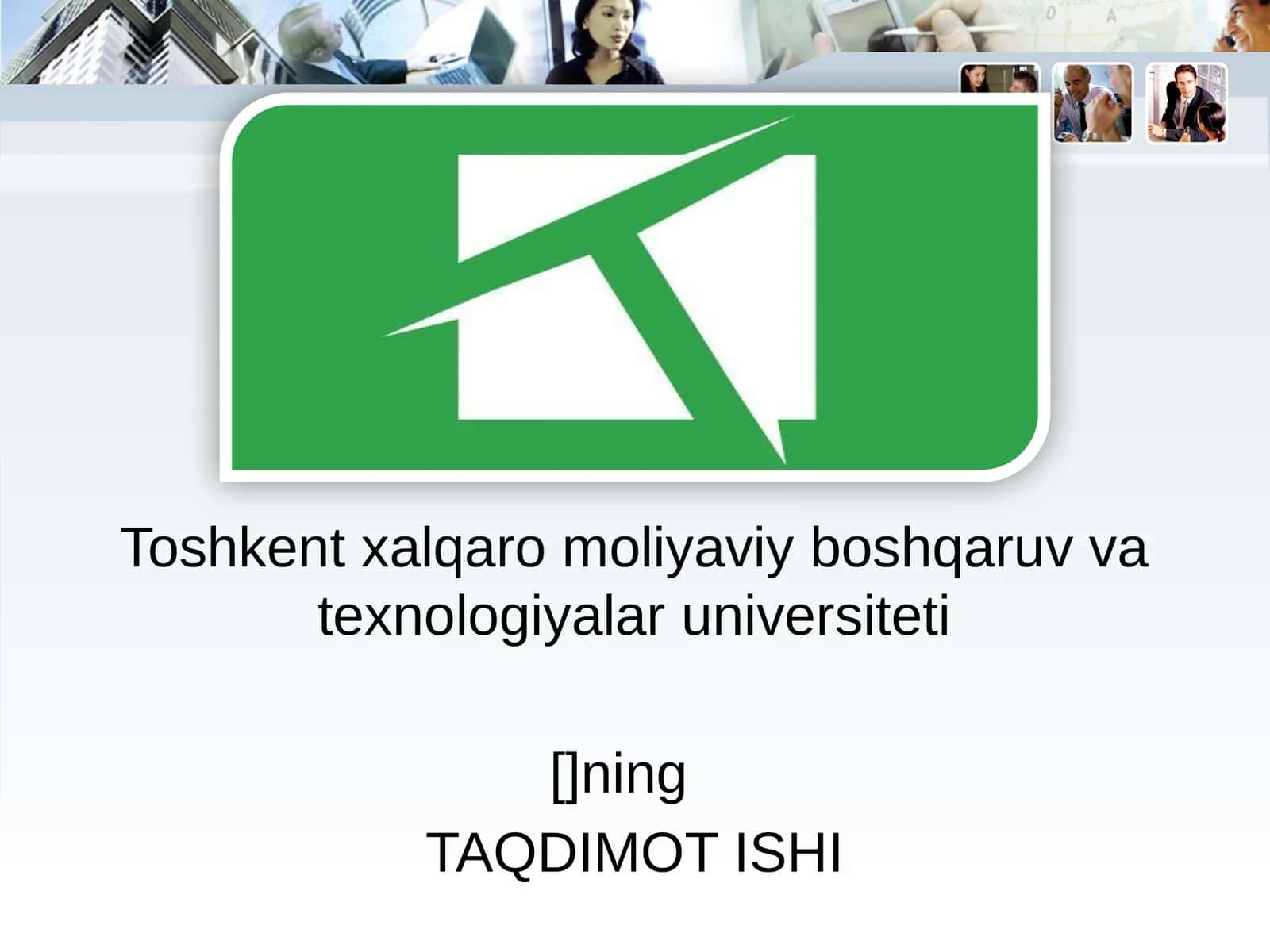 TAQDIMOT ISHI 1
